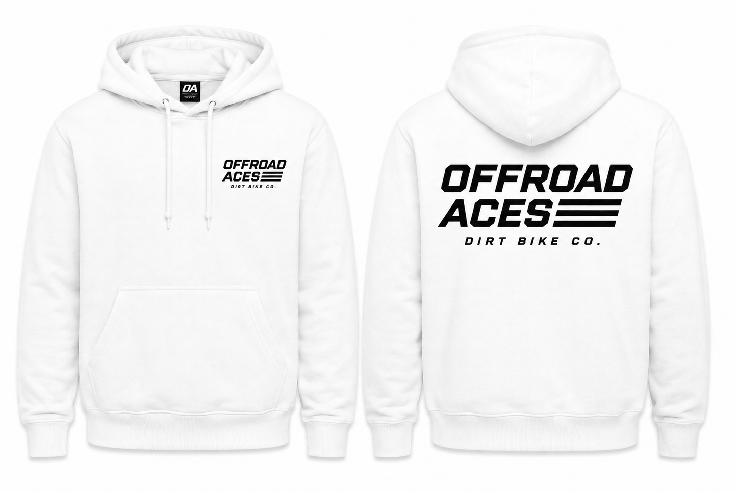 White OA Hoodie 2