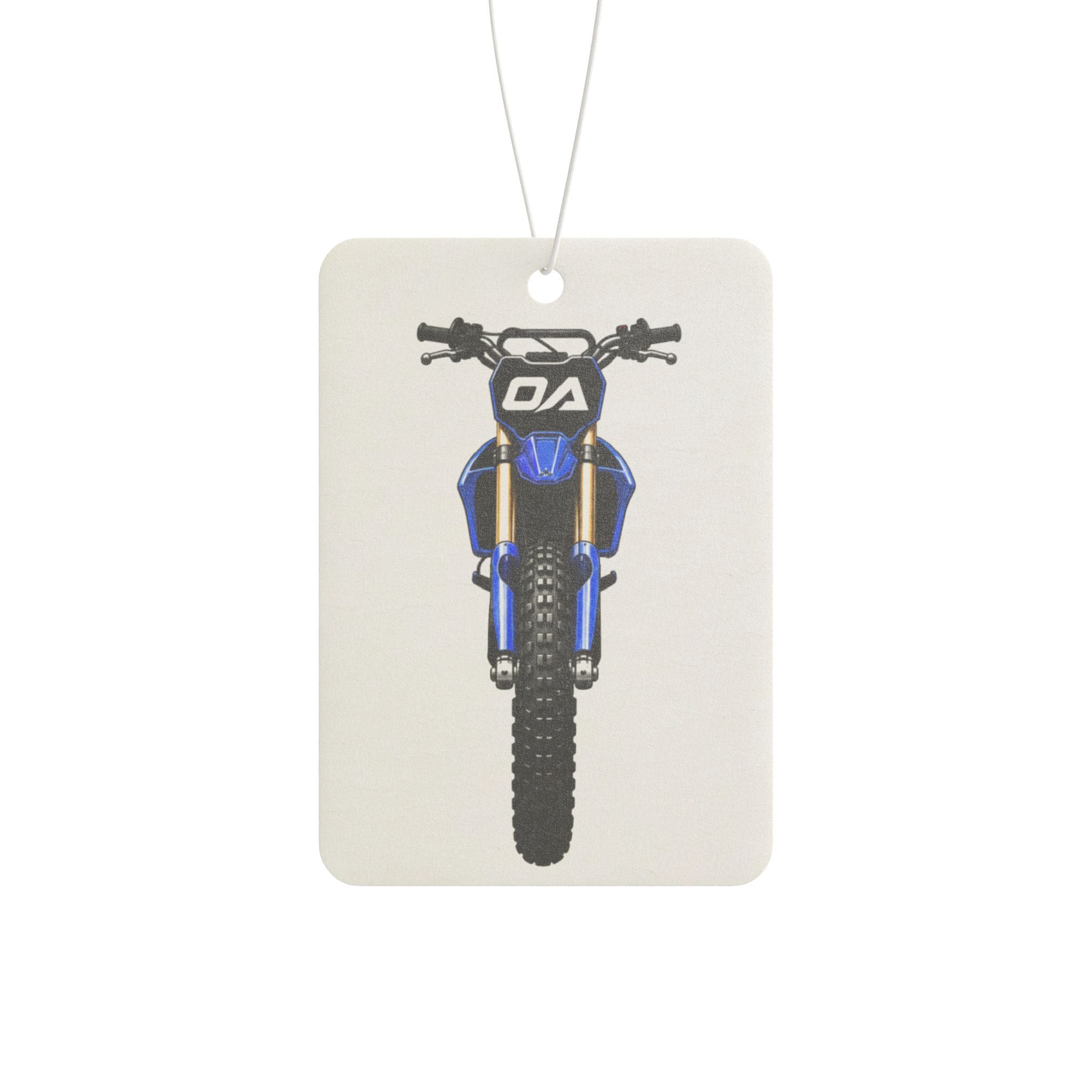 Blue Dirt Bike Air Freshener