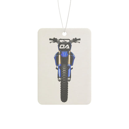 Blue Dirt Bike Air Freshener