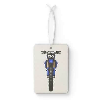 Blue Dirt Bike Air Freshener