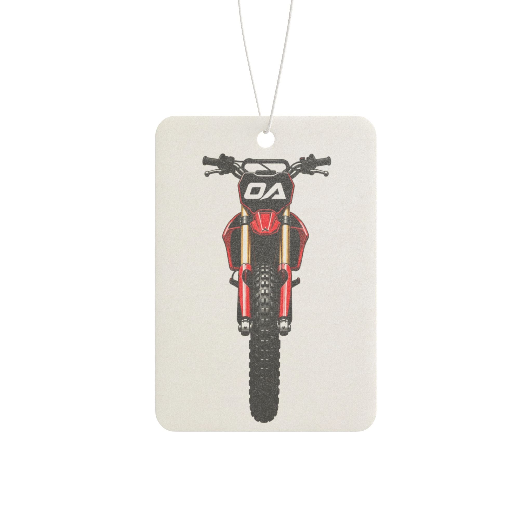 Red Dirt Bike Air Freshener
