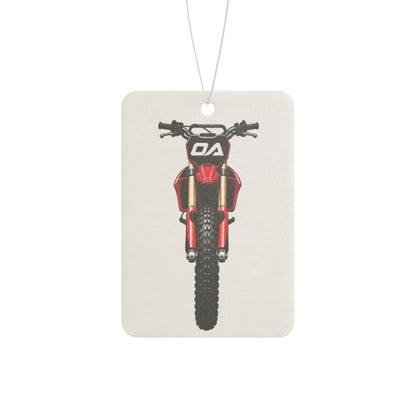 Red Dirt Bike Air Freshener