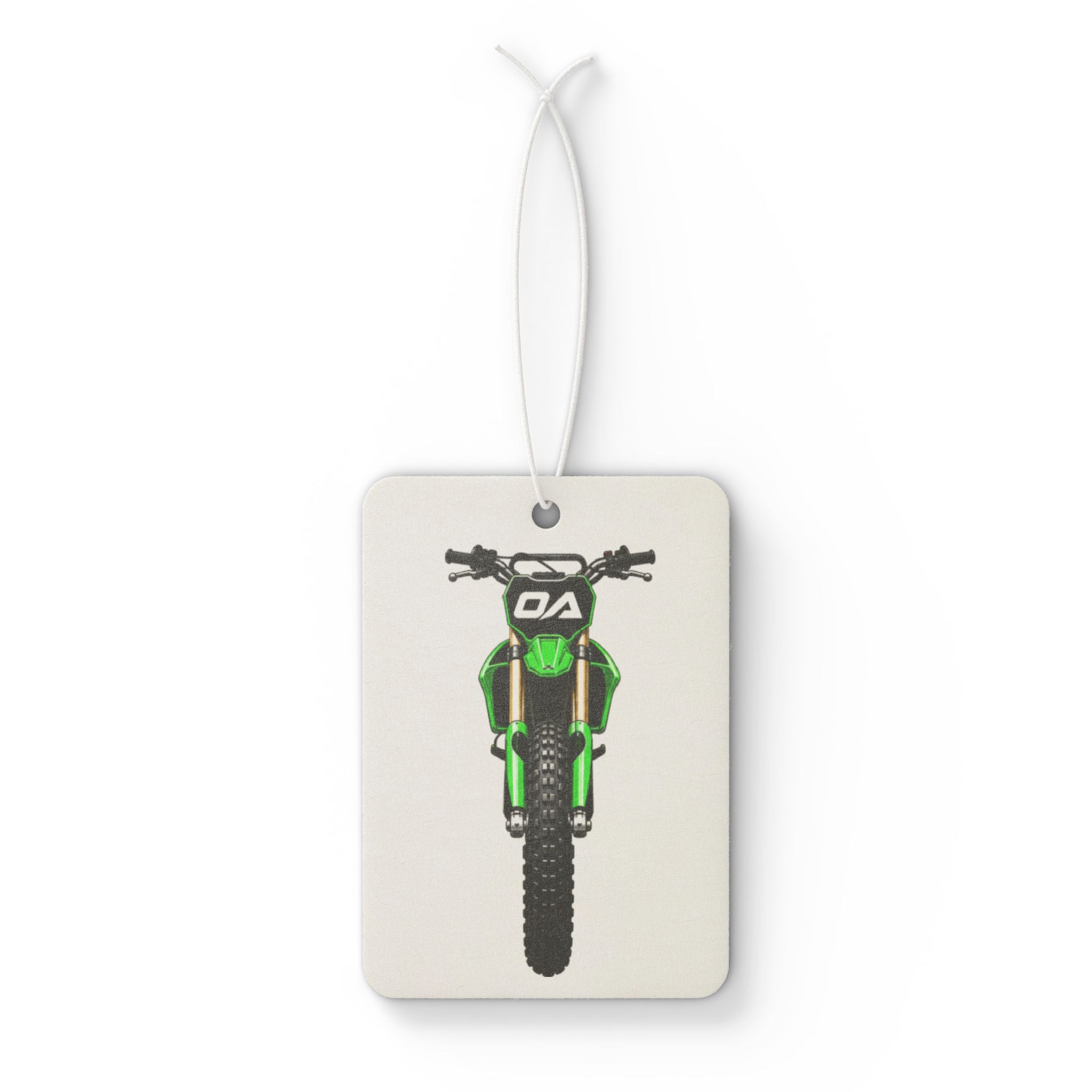 Green Dirt Bike Air Freshener