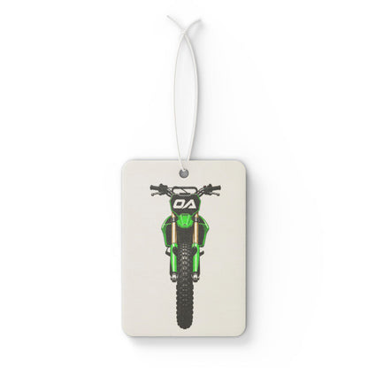 Green Dirt Bike Air Freshener