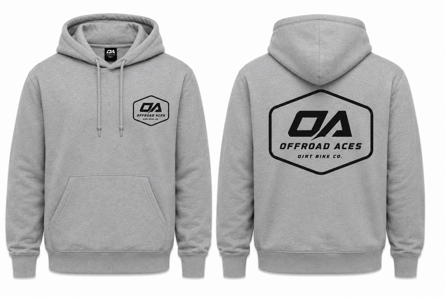 Gray/Black OA Hoodie 1