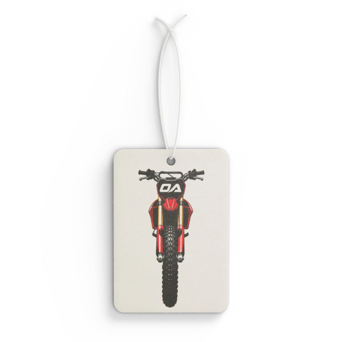 Red Dirt Bike Air Freshener