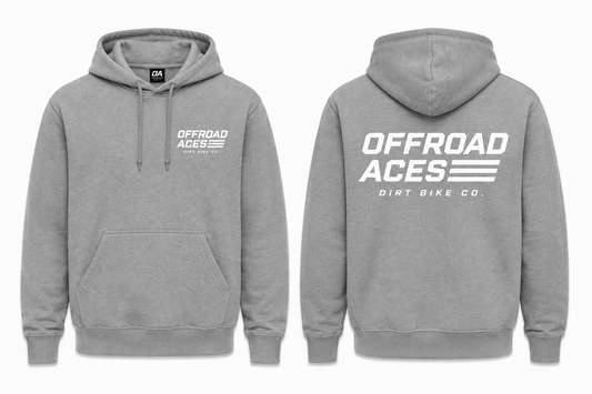 Gray/White OA Hoodie 2