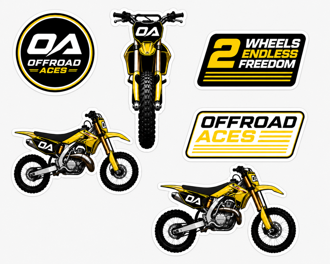Yellow Sticker Pack