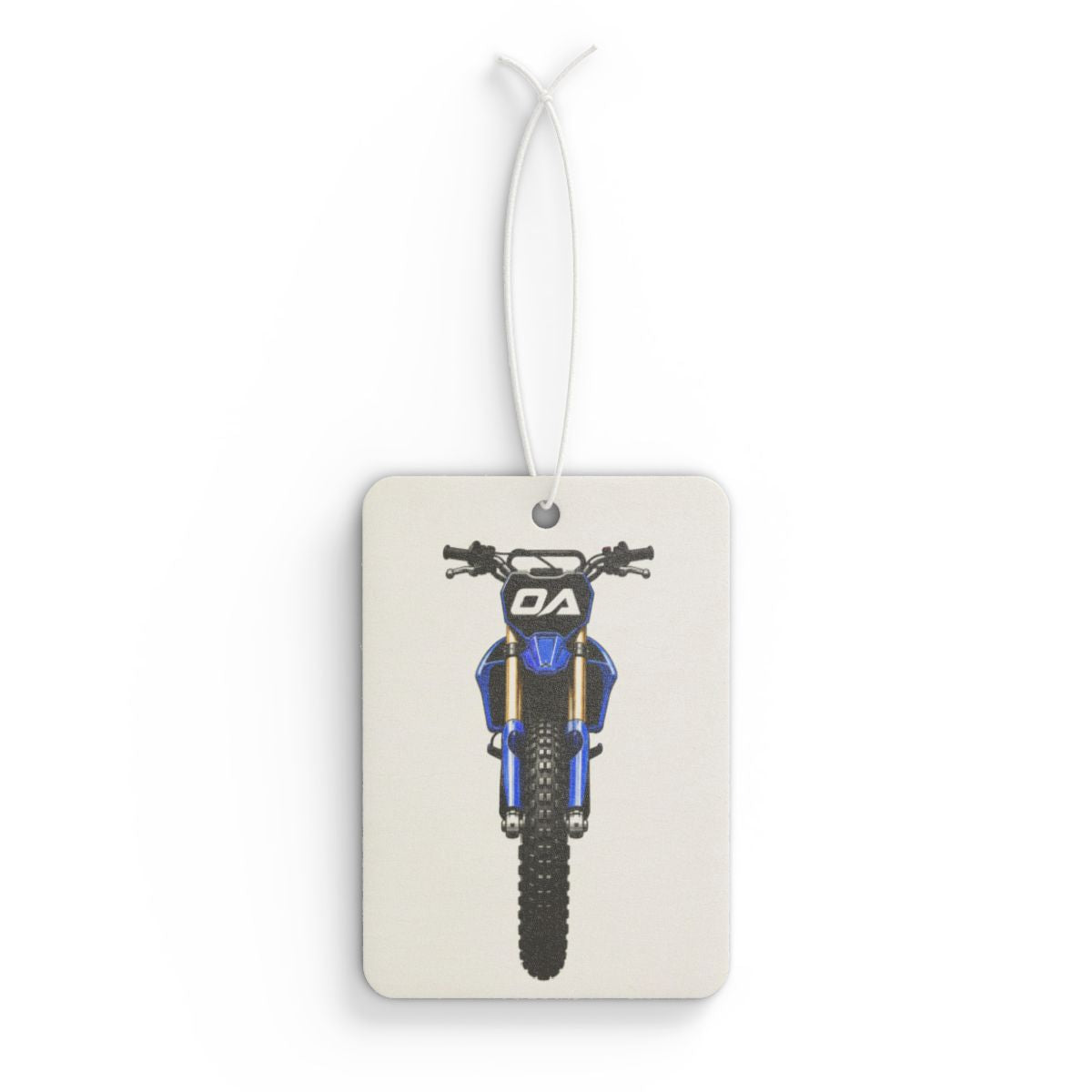 Blue Dirt Bike Air Freshener