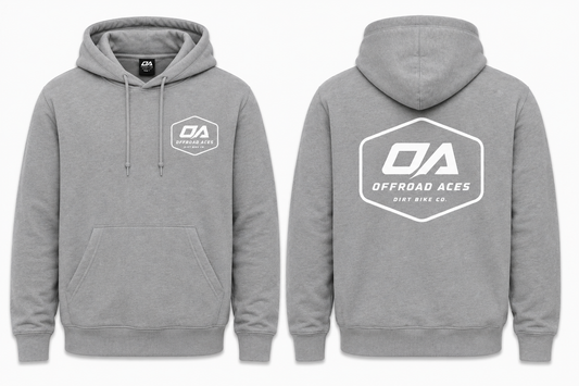 Gray/White OA Hoodie 1
