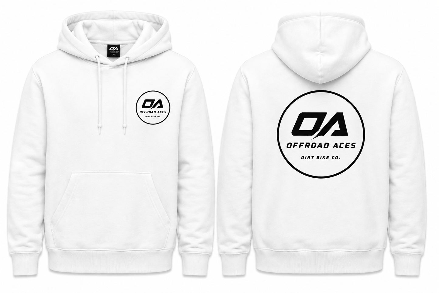 White OA Hoodie 3