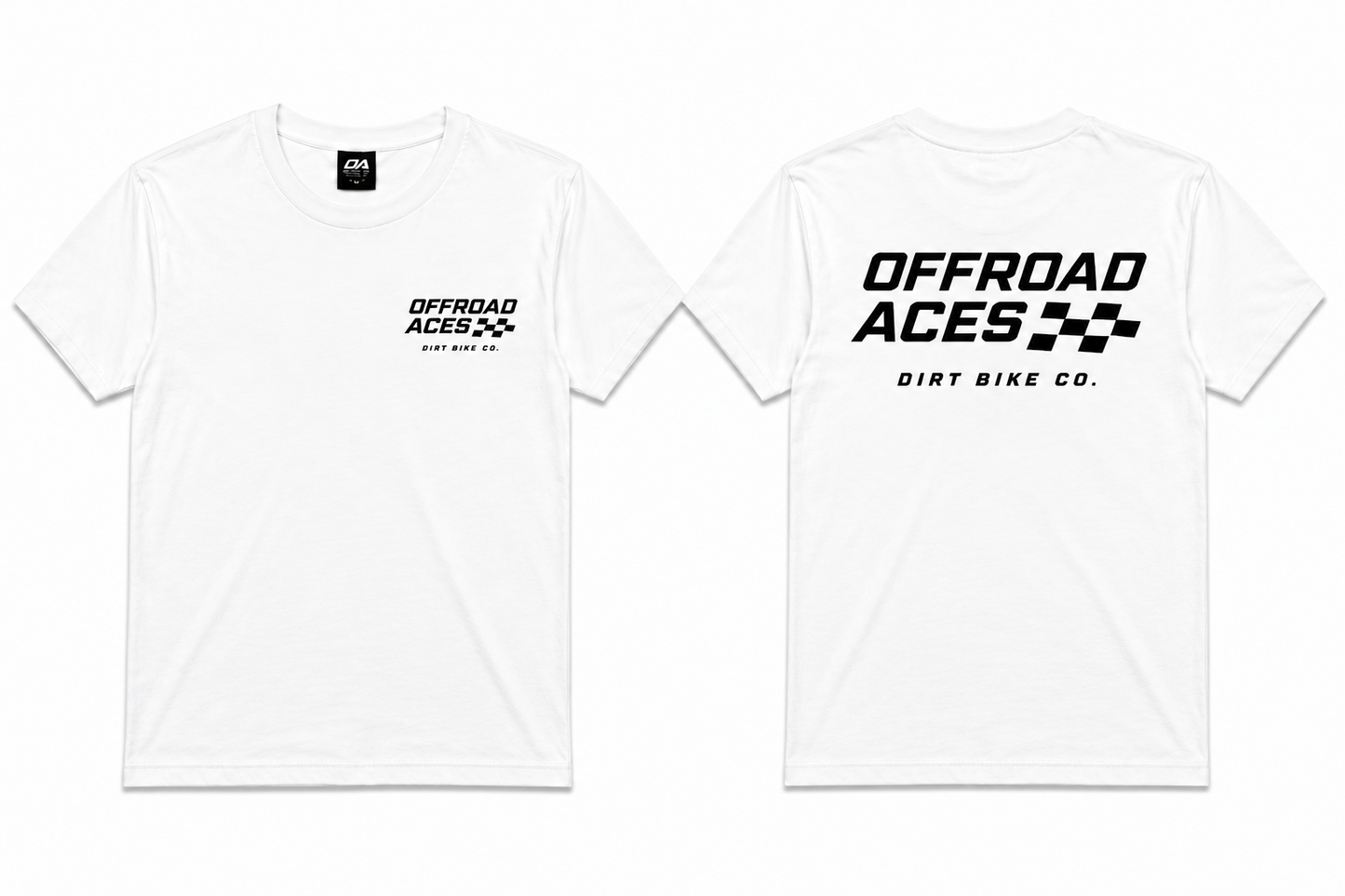 White OA Racer Shirt