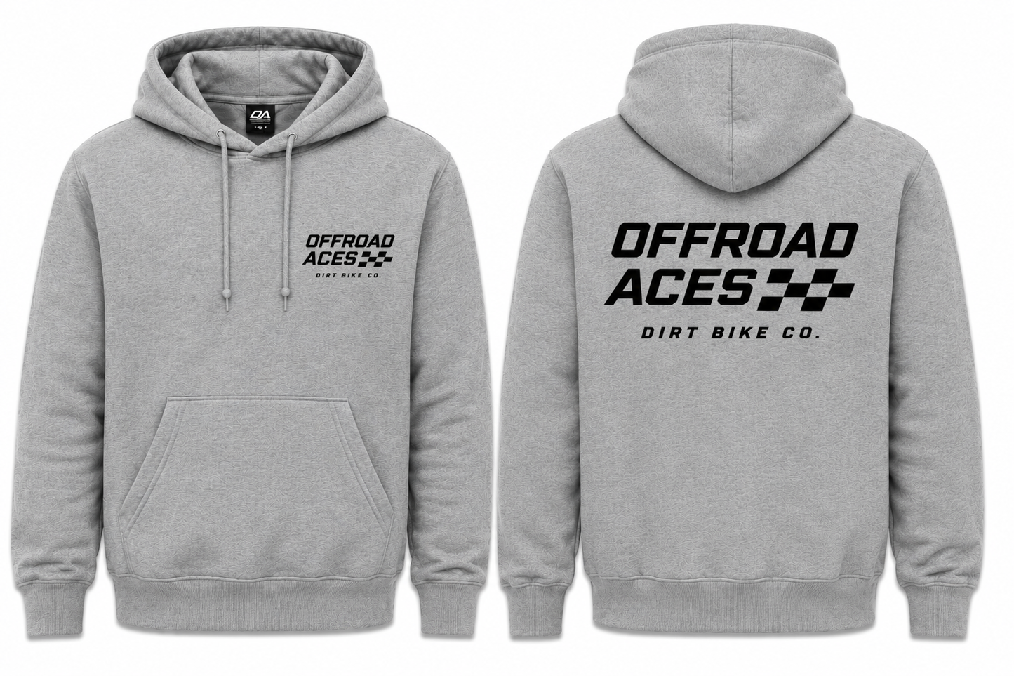 Gray OA Racer Hoodie